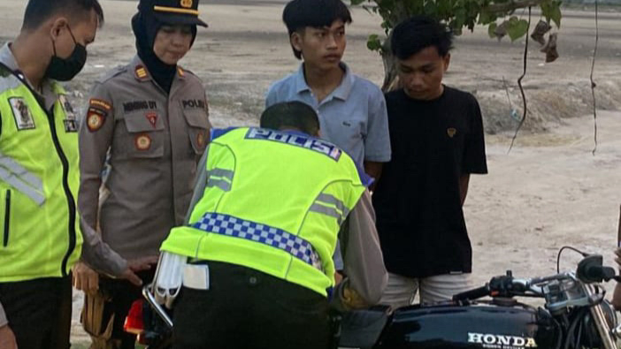 Masyarakat Resah, Belasan Motor Knalpot Brong Diamankan