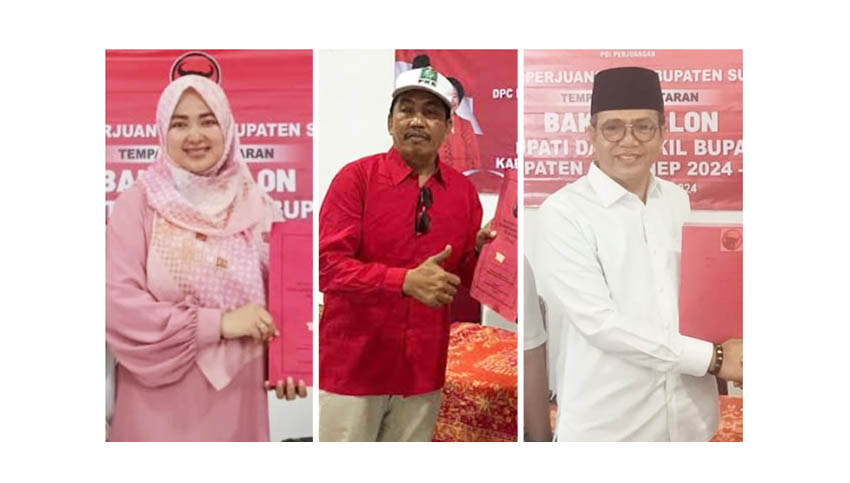 Tiga Politisi PKB Sumenep ‘Berbondong-bondong’ Daftar Bacawabup di PDI Perjuangan, Akankah Koalisi ‘Semangka’&nbsp;Reborn?