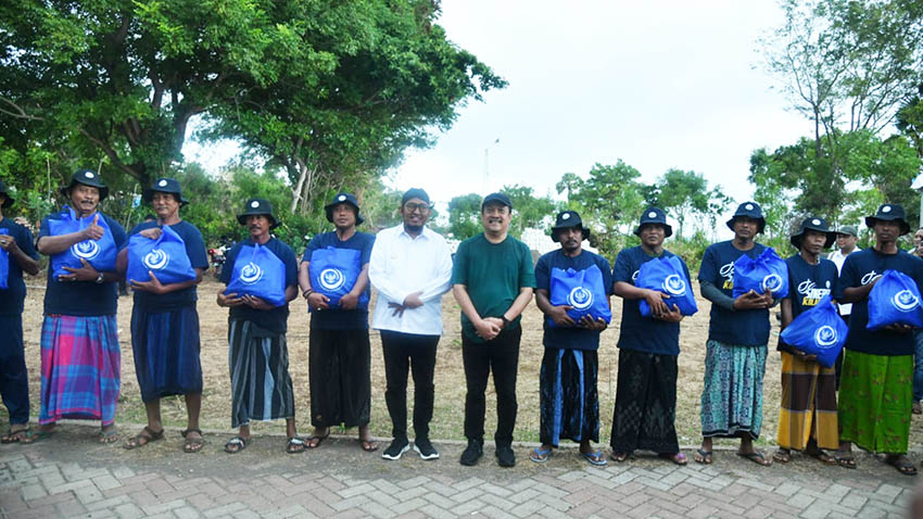 Kunjungi Gili Iyang, Menteri Kelautan dan Perikanan RI: Udara di Pulau Ini Sangat Bagus