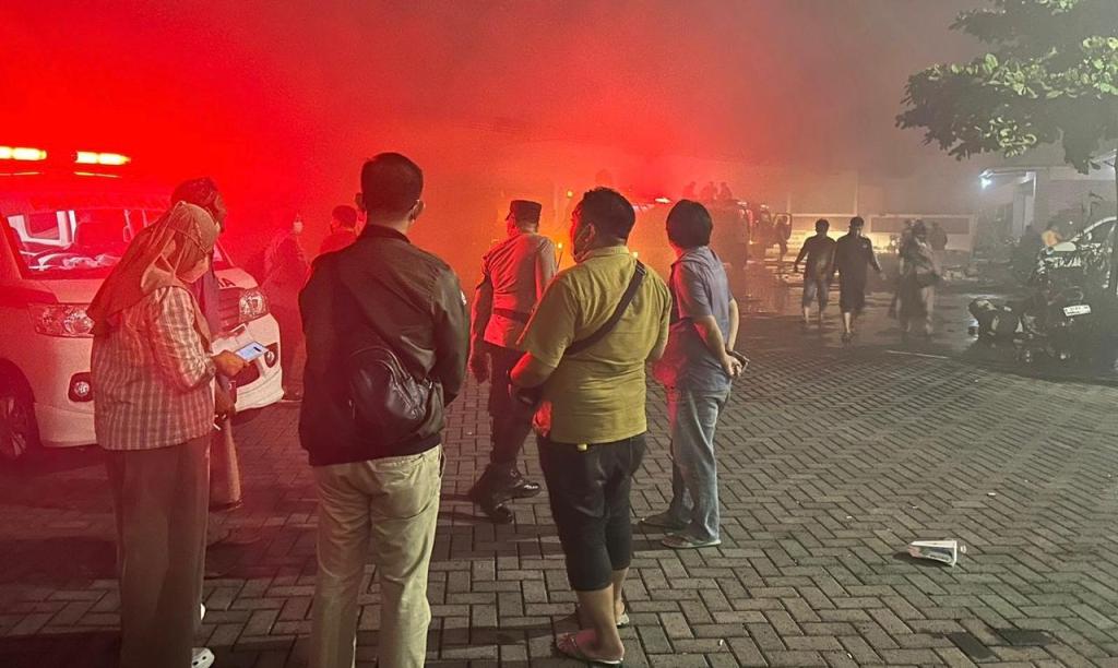 Kronologi Kebakaran Toko Sembako “PUGER” di Sumenep