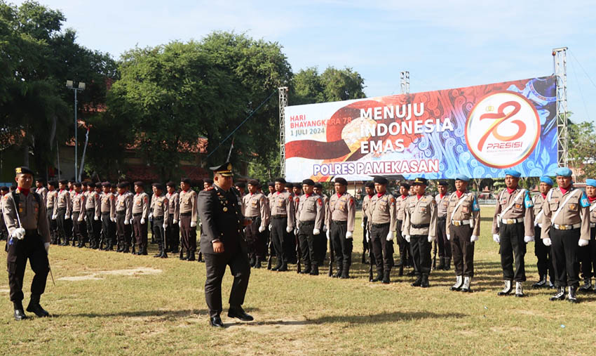 Hari Bhayangkara Ke-78: Begini Komitmen Polres Pamekasan untuk Masyarakat