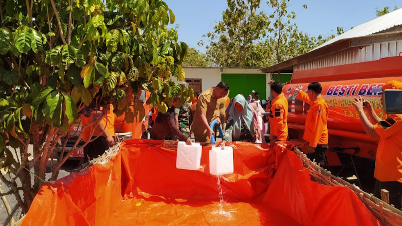 Puluhan Desa di Pamekasan Alami Kekeringan, BPBD Siapkan 8 Truk Tangki