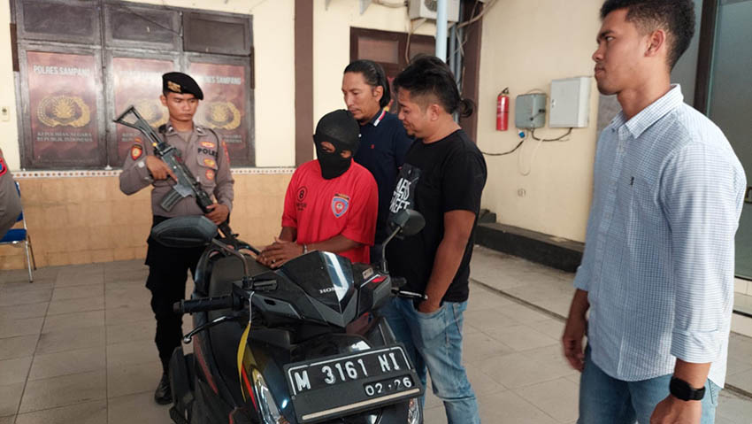 Abdul Jalil Ditangkap Polisi Saat Gunakan Sepeda Motor&nbsp;Curiannya