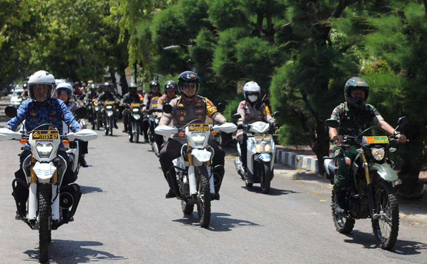 Polres Sumenep Gelar Patroli Skala Besar Jelang Pilkada Serentak&nbsp;2024